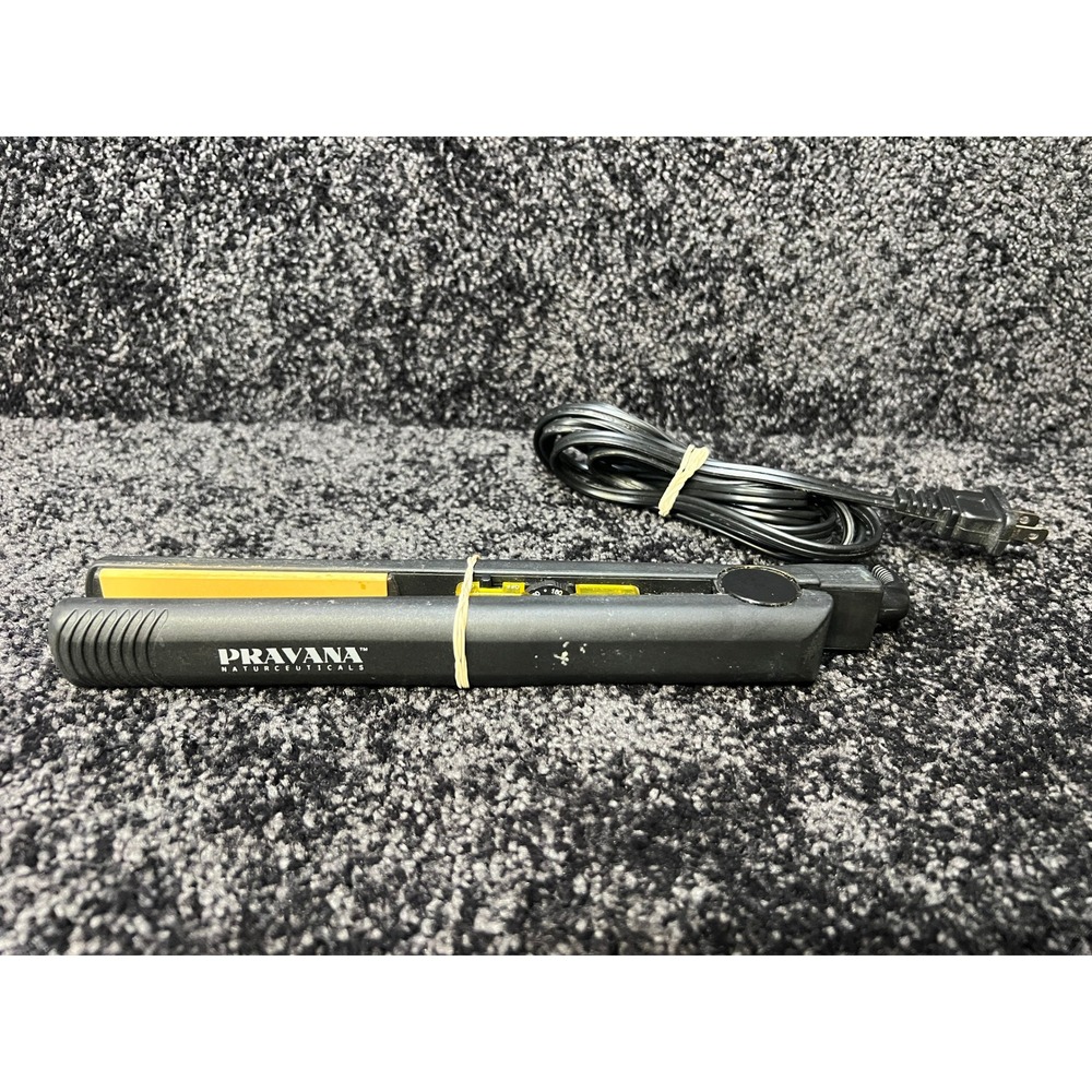 Pravana Flat Iron Hair Straightener Adjustable Temperature A038